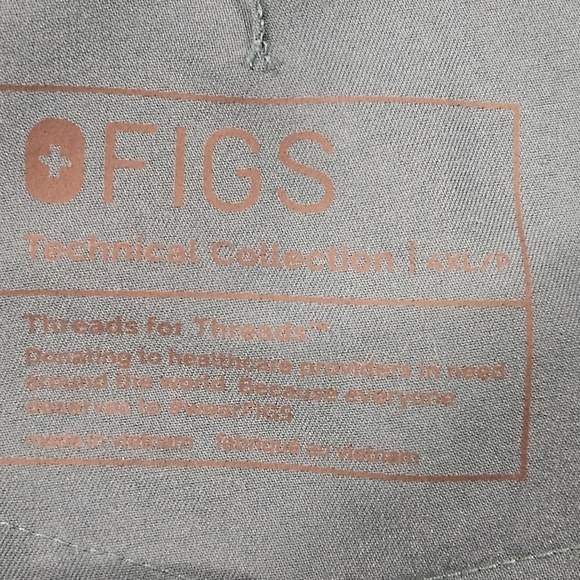 Figs SZ 4XL/P PO# 4221 Zamora Jogger Professional Medical Scrubs - Picture 5 of 14